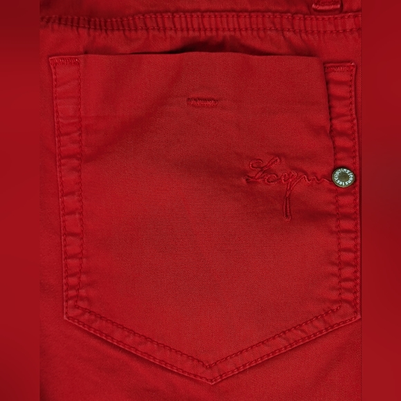 Women's Size 48 Red Pants, Les Copains Jeans - Picture 6 of 9